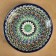 Largan Rishtan ceramics "Patterns", 25 cm, Blue Mix
