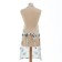 Apron "Ethel" Merry Christmas 60x70cm, 100% cotton, sarzha 190 g/m2