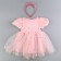Carnival set "Stylish Princess": rim, dress pink, height 110 cm