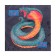 Paper Nev Line Design “Snake on Black” 3 layers, 33x33, 20 pcs.