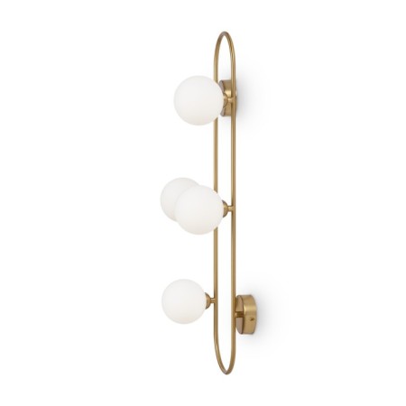 Wall lamp (sconces) Inversion, 4xg9, brass color-17