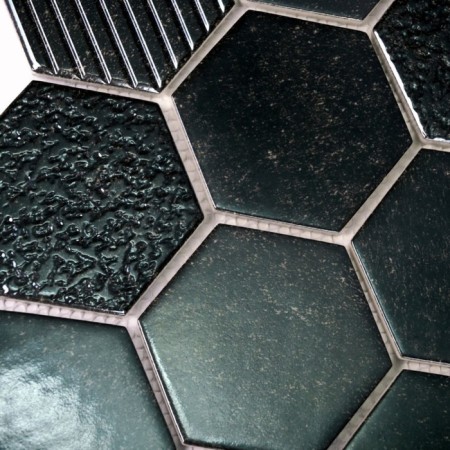 Glass mosaic Bonaparte Saba Iron, 304x264x6 mm-2