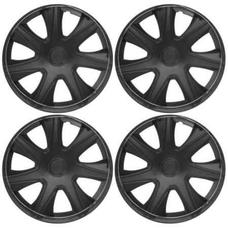 Wheel caps R16 "Joy", silver carbonate, set 4 pcs-1