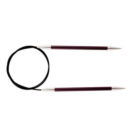 Circular knitting needles Zing Knitpro, 150 cm/6.00 mm 47213