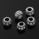 Separator "path", white color in black silver
