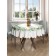 The tablecloth "Olive halo", Round, Saten, D = 150 cm
