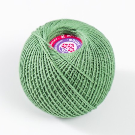 Knitting threads "phlox" 150m/25g 100% cotton non -erenticated color 2304-1