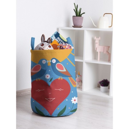 Basket for toys "Spring, size 35x50 cm