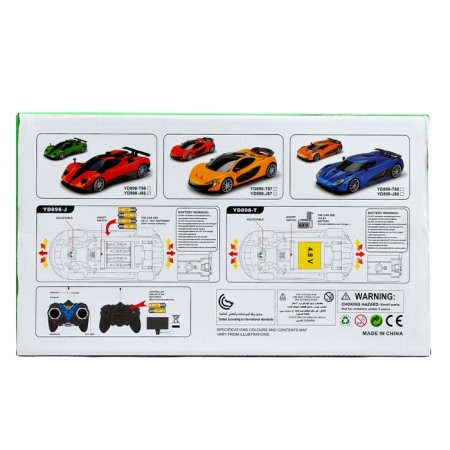 Radio -controlled machine "Race", 1:16, Mix color-8