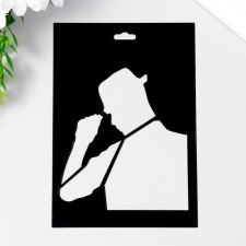 Plastic stencil 
