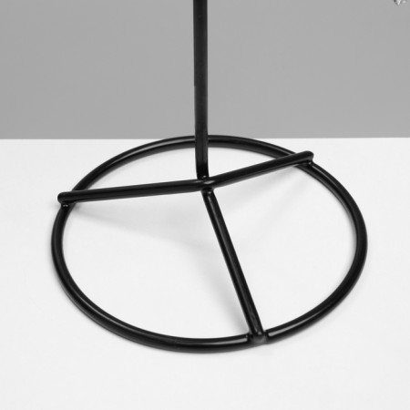Turnushka, 2 tiers of 6 hooks, 21.5 × 21.5 × 41 cm, black color-6