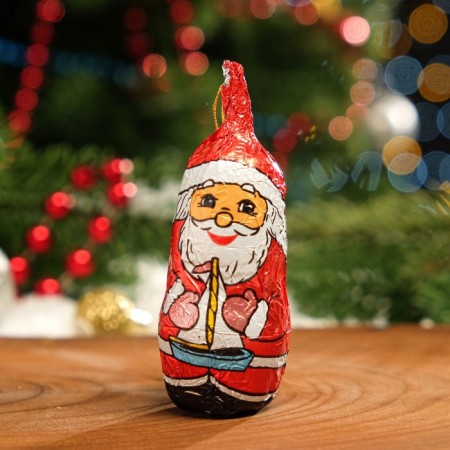 Chocolate Dairy Figure "Christmas tree decorations", 100 g-1
