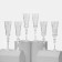 Set of crystal glasses, 190 ml