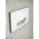 Cersanit Actis button, universal, chrome shiny