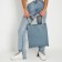 Bag Schoper NAZAMOK, 35x0.5x40 cm, Department without lightning, without lining, gray