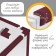 Ribbon for angles, 2 m., Width 5 cm., Brown color