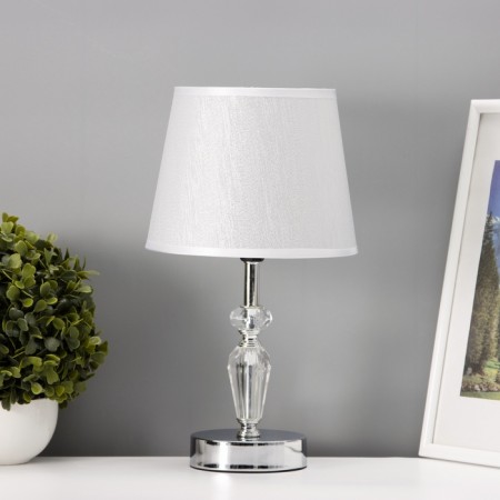 Ella table lamp E14 40W chrome 18x18x33.5 cm-2