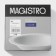 Magistro jarwah lausanne plates, 550 ml, 21.3 × 4 cm, deep, set 2 pcs, porcelain, gray