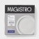 Magistro jarwah lausanne plates, d = 25 cm, dining, set 2 pcs, porcelain, gray