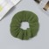 Hair elastic band "Orbit" Classics, 12 cm, green