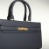Women's bag with lightning, textura, average size, color gray