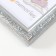 Photo frame Plastic "Vintage" 10x15 cm, frosty silver