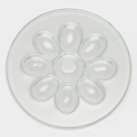 Glass stand for eggs "Avis", D = 22 cm, 9 cells-3