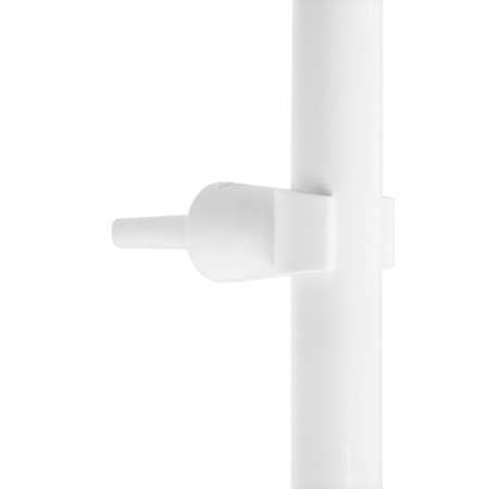 Electric heated towel rail, PE-02, M-shaped, 500x400 mm, white-3