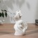 VAZ Coramics Table "Tender Touch" 20.5x14 cm, white