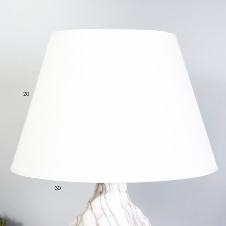Skarla table lamp E14 40W white-gray 30x30x46 cm Risalux-5