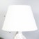 Skarla table lamp E14 40W white-gray 30x30x46 cm Risalux
