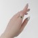 A ring with the inscription "love", the color is gold, dimensionless