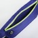 Lightning waist bag, reflective elements, blue color