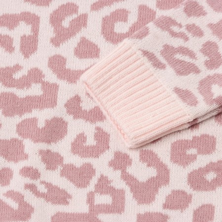 Knitted crumb costu I Leo Baby Height 86-92 cm, pink-7