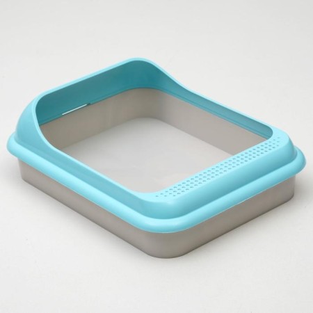 Toilet "Moore-huma" for cats, with a frame of 44 x 34 x 10 cm, blue-3