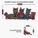 Wooden figured puzzle "Fluffy paws", 5 B1