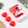 Set of candles floating "heart", 6 pcs,