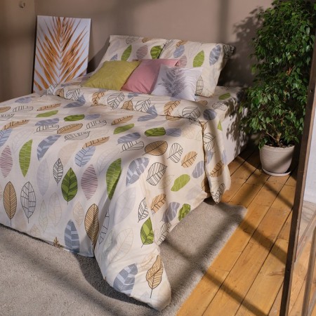 Bed linen "Ethel" 2 joint venture Foliage 175*215 cm, 200*220 cm, 70*70 cm -2 pcs, calico-11