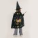 Carnival set "Lunar Witch", raincoat 70 cm, hat, gloves, wand