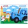 Album for drawing A4, 40 sheets 100 g/m², on paper, blue tractor