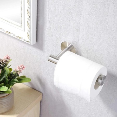 STölz Stolz toilet paper holder, 16.2 × 2.5 × 9.5 cm, stainless steel