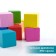 Wooden cubes "Mini" 9 pcs., 2.7 × 2.7 cm, Mix color, volume