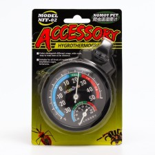 Analog thermometer + nomoypet hydrometer for terrarium