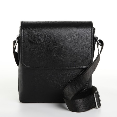 Male bag, black color-1