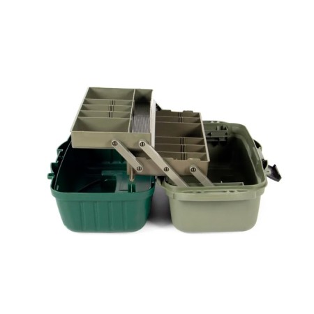 Fisherman's box box, with 2 lifting shelves-2