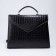 Women's bag El Masta with a zipper, black color
