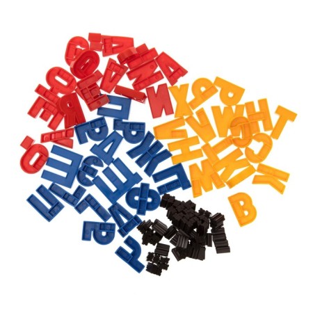 Magnetic alphabet "A set of letters of the Russian alphabet", 106 items-3