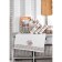 A set of wuffed napkins Diva Afrodita Ceylin "Coffee", size 50x70 cm, 2 pcs