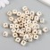 A set of beads for creativity wood "English alphabet" (set50 pcs) 1x1x1 cm