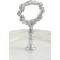 The 2-tier launcher Constance, decor "Gray ornament, Platinum layering"